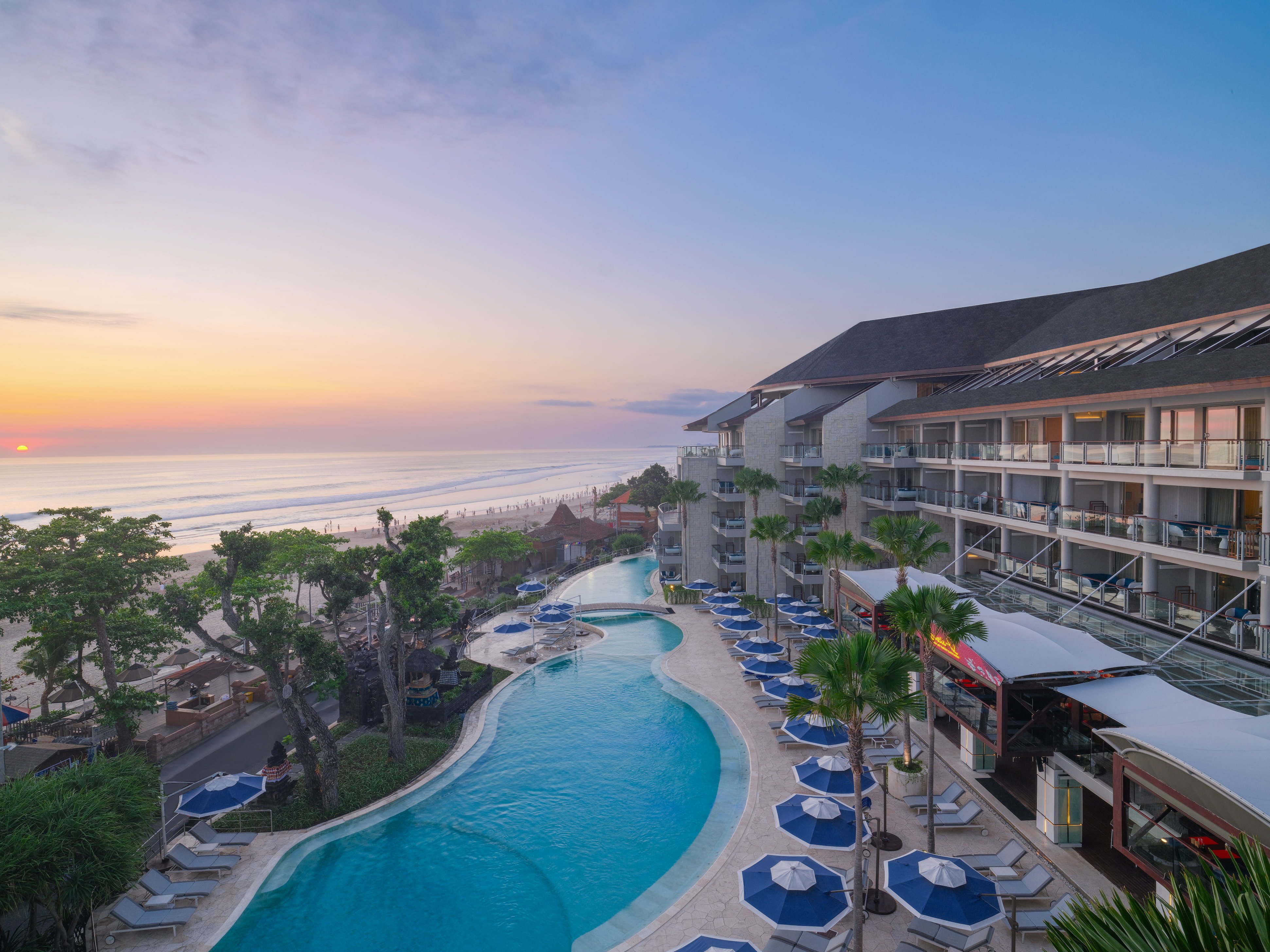 5-star Double-Six Resort Bali, Deluxe Oceanview